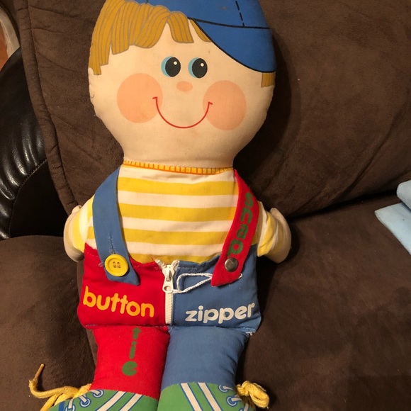 1983 vintage Dapper Dan dressing teaching doll - Picture 6 of 8